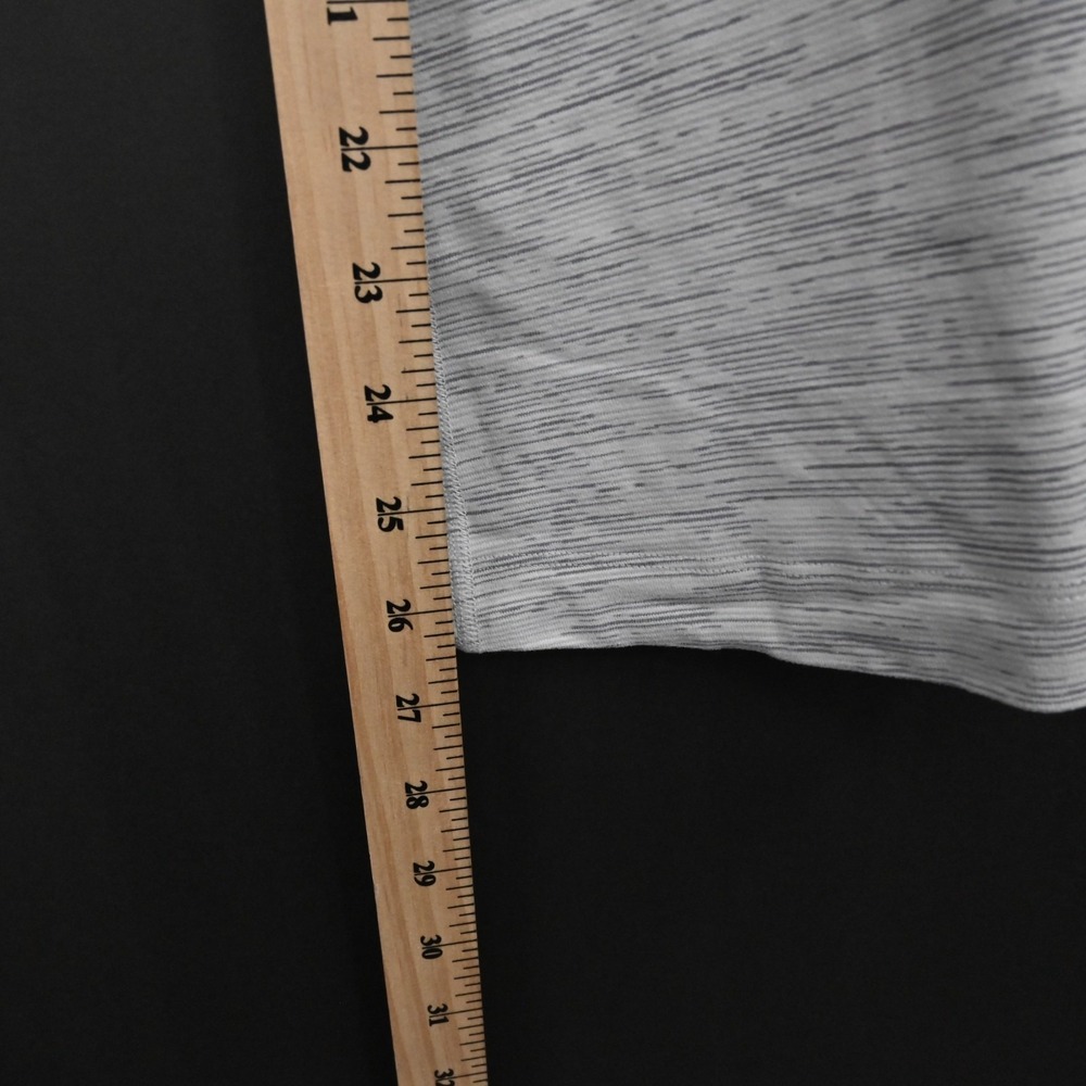 Lululemon Womens Cool Racerback Tank Top Size 4 White Space Nimbus Battle Logo - Picture 5 of 10